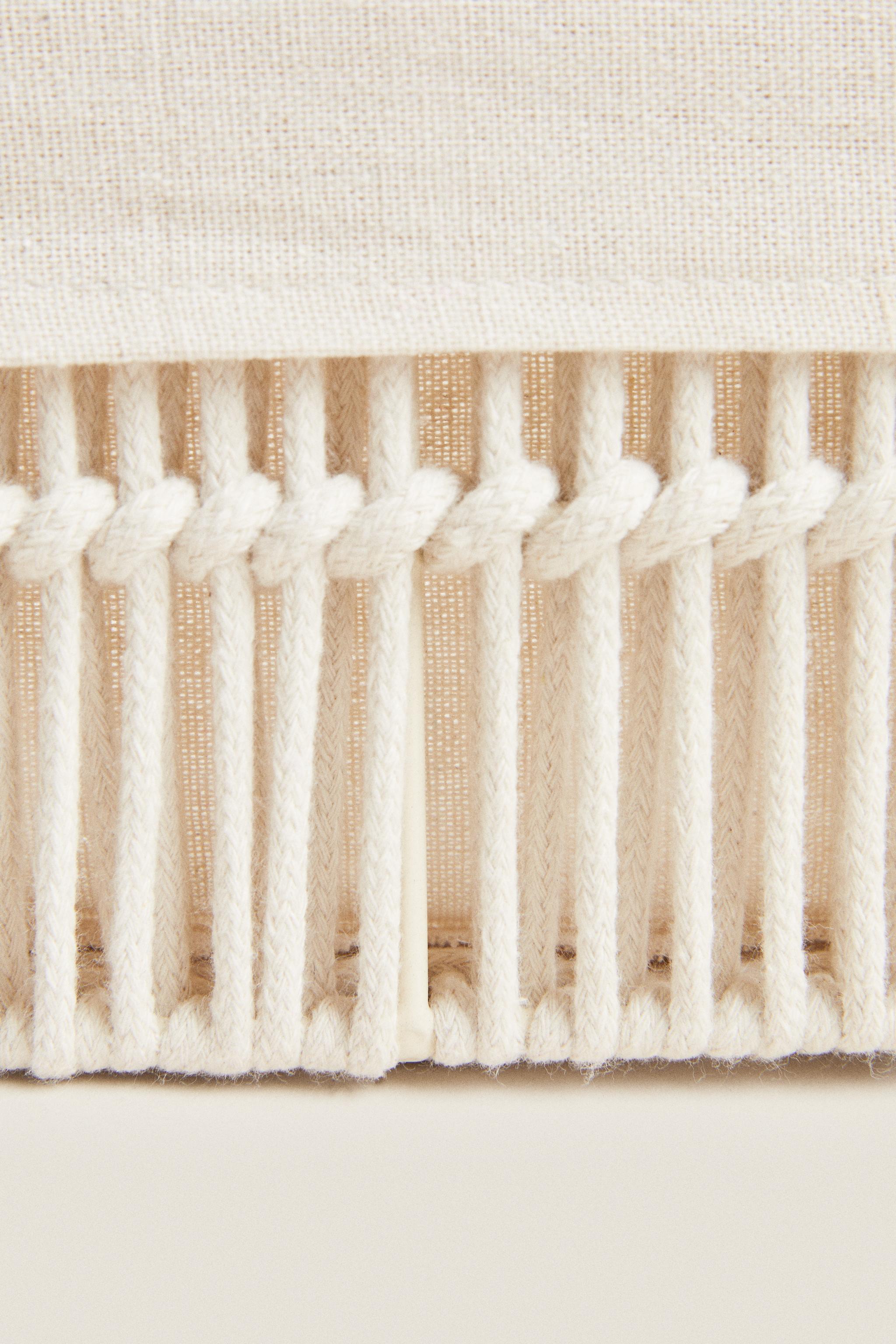 COTTON LINED BASKETS